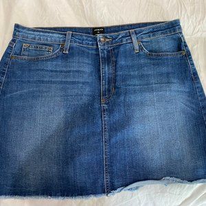 Medium wash Denim Skirt by Just Black Denim, size XL